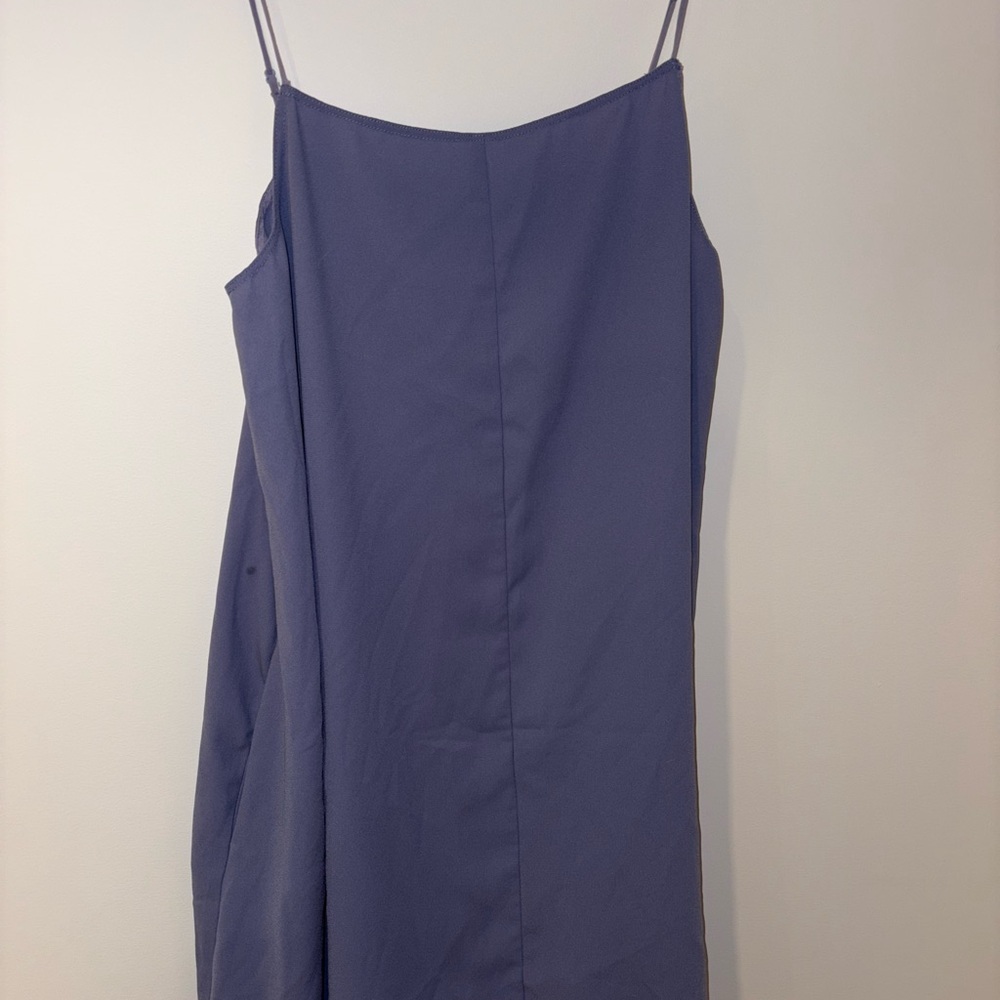 Wilfred Purple Mini Dress